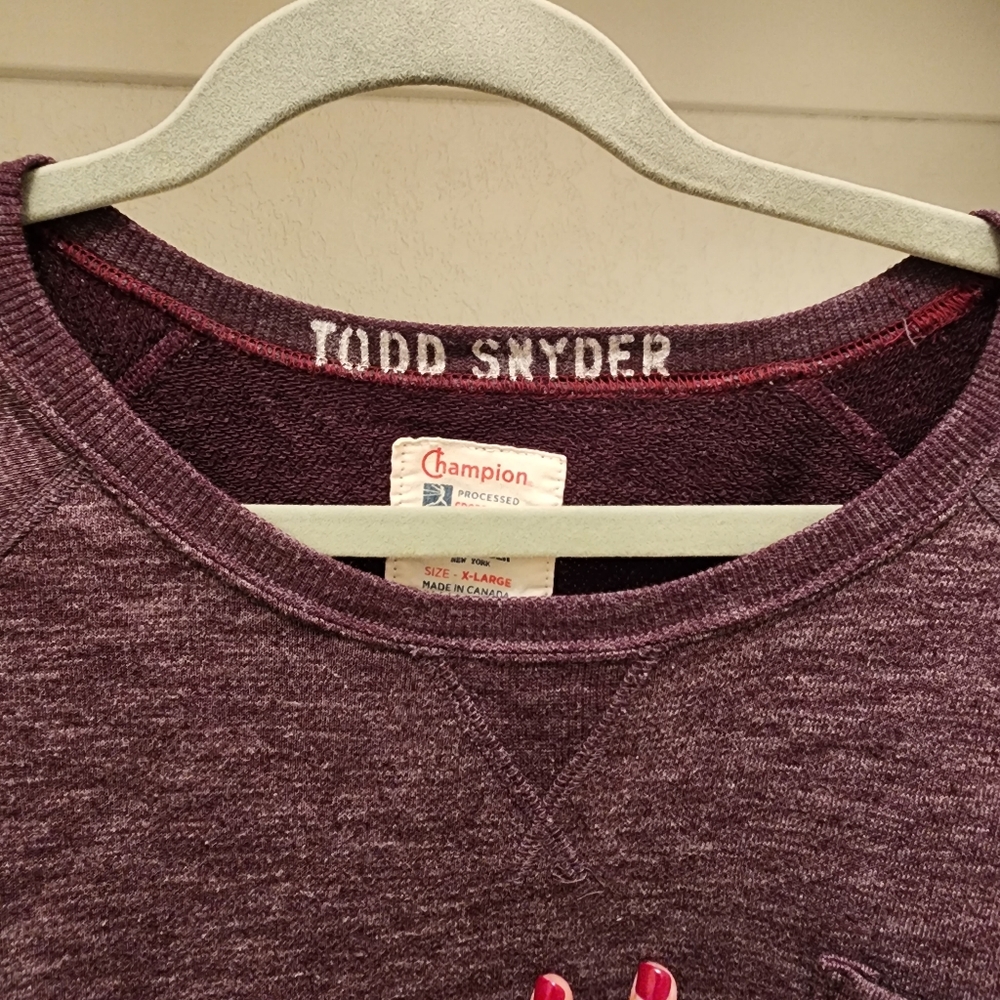 Todd Snyder x Champion sweater